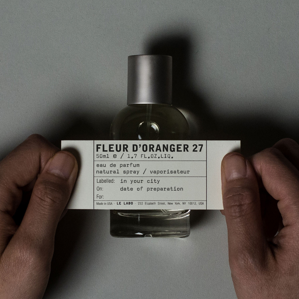 FLEUR D'ORANGER 27 | Sample | Le Labo Fragrances